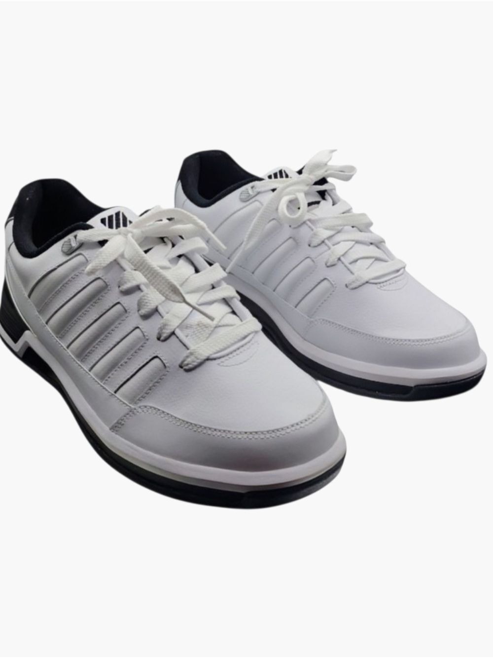 K-Swiss Men's White Court Sneakers Size 12 NWOT Tennis Walking Casual Shoes